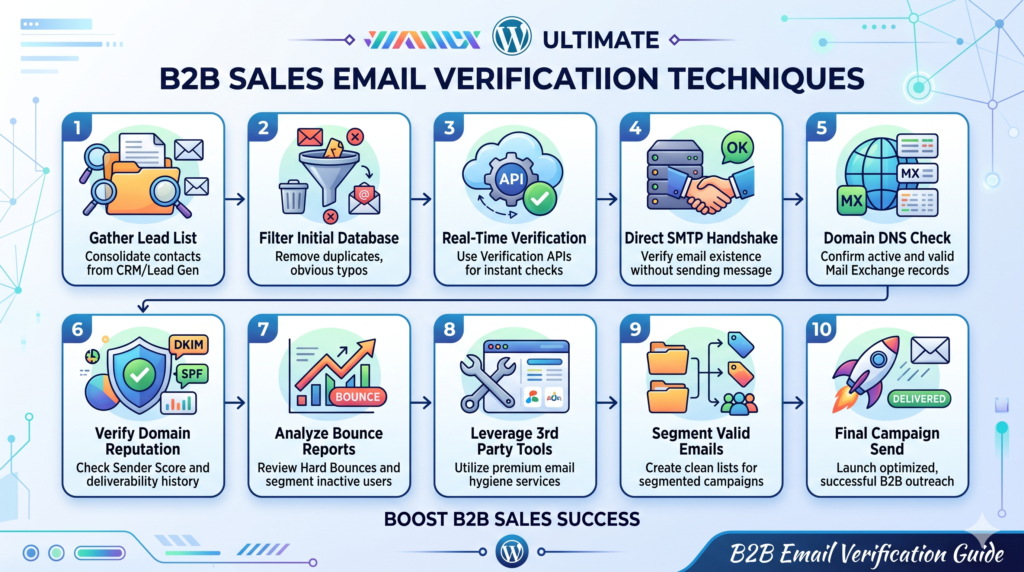 B2B Sales Email Verification Techniques
